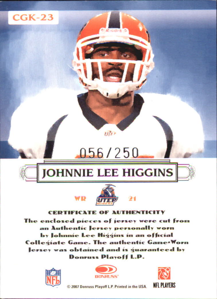 A0654- 2007 Donruss Threads FB #s 1-225 +Inserts -You Pick- 15+ FREE US SHIP - Picture 249 of 289