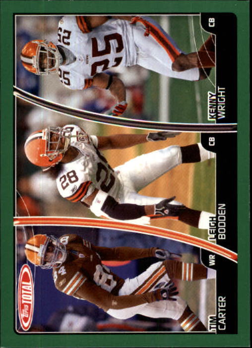 2007 Topps Total #22 Kenny Wright/Leigh Bodden/Tim Carter