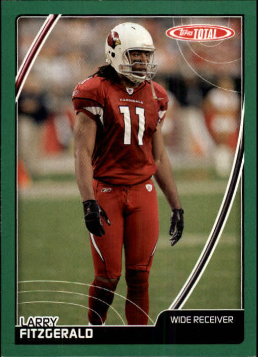 2007 Topps Total #266 Larry Fitzgerald