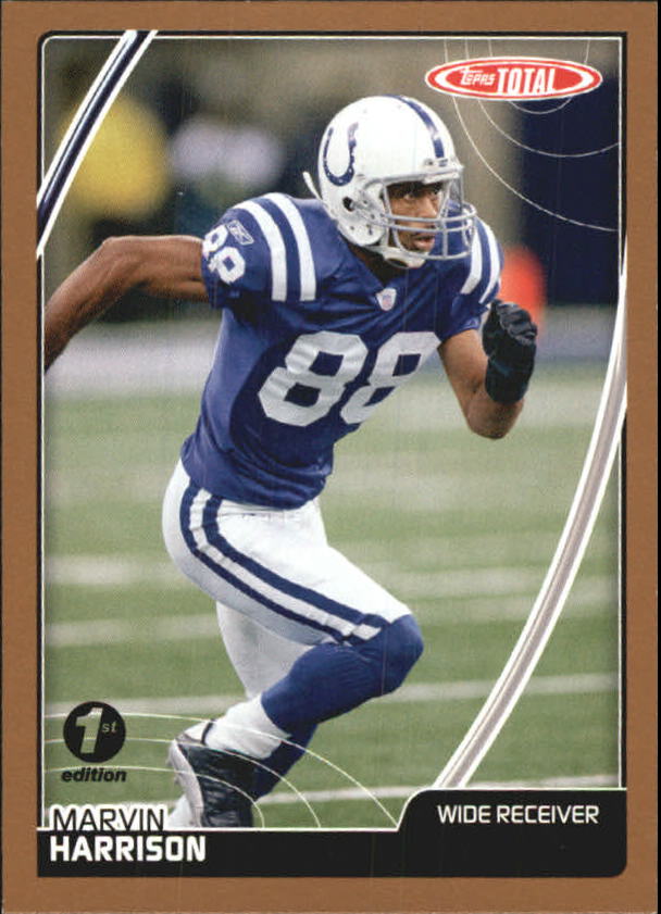 2007 Topps Total 1st Edition Copper #128 Marvin Harrison