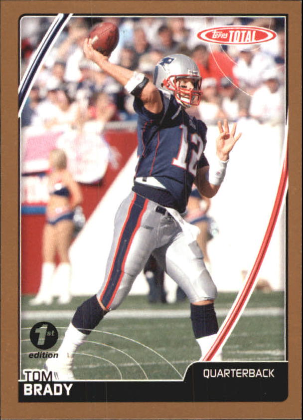 2007 Topps Total 1st Edition Copper #229 Tom Brady