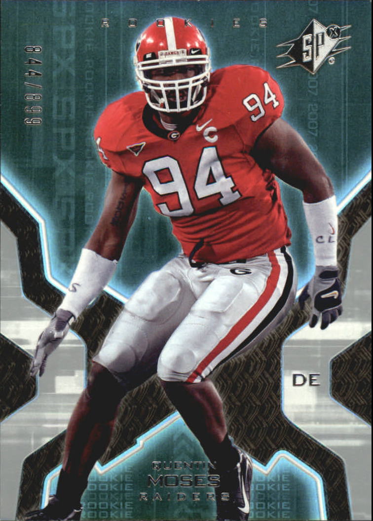 2007 SPx #129 Quentin Moses RC