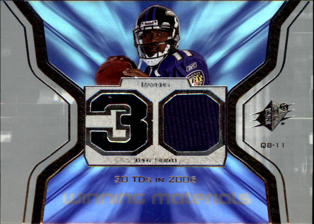 2007 SPx Winning Materials Stat #WMSTS Troy Smith