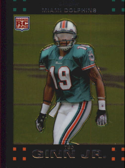 Ted Ginn Jr. - Miami Dolphins (NFL Football Card) 2008 Upper Deck