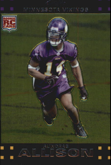 2007 Topps Chrome Football Rookie Card RC Singles - You Choose - Picture 65 of 154