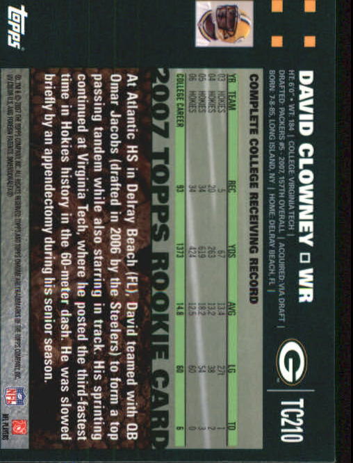 2007 Topps Chrome Football Rookie Card RC Singles - You Choose - Picture 70 of 154