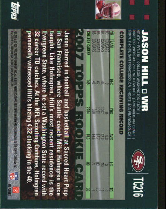 2007 Topps Chrome Football Rookie Card RC Singles - You Choose - Picture 82 of 154