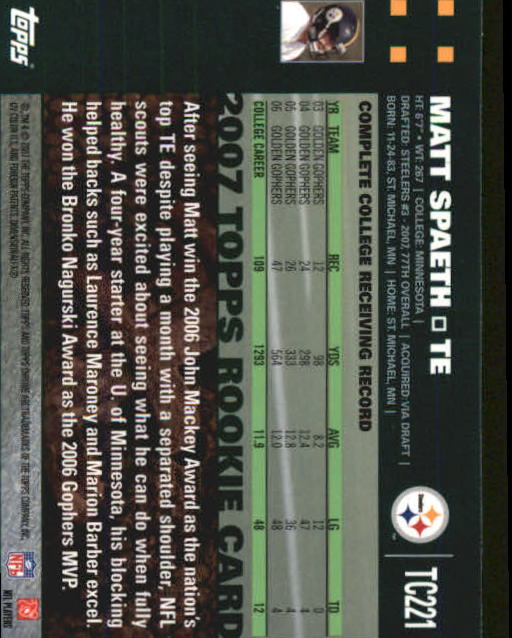 2007 Topps Chrome Football Rookie Card RC Singles - You Choose - Picture 90 of 154