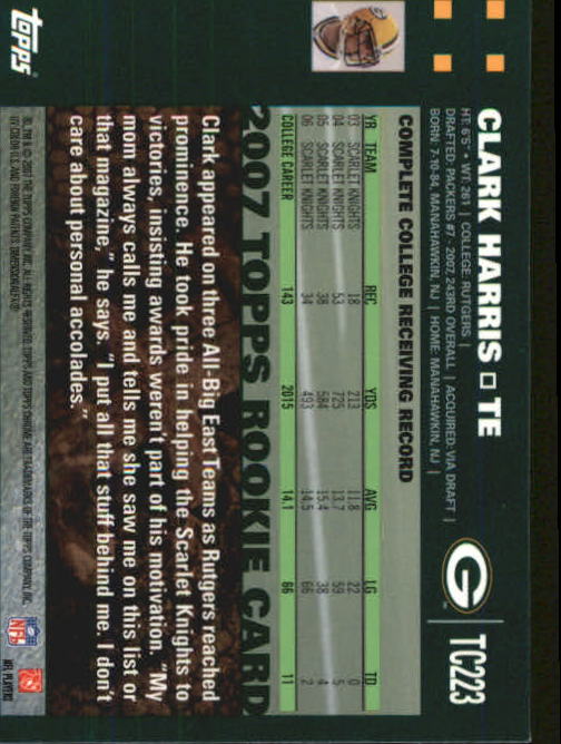 2007 Topps Chrome Football Rookie Card RC Singles - You Choose - Picture 94 of 154