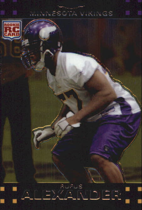 2007 Topps Chrome #TC246 Rufus Alexander RC