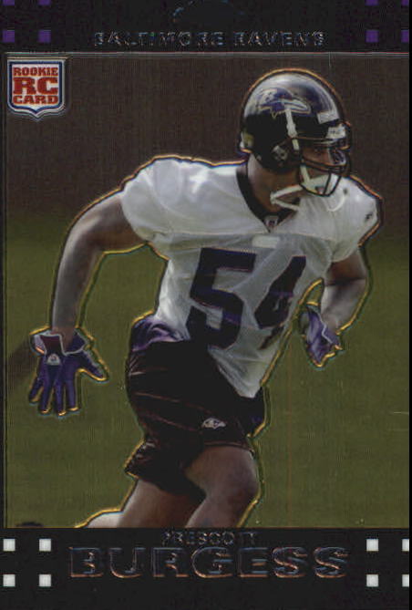 2007 Topps Chrome Football Rookie Card RC Singles - You Choose - Picture 129 of 154