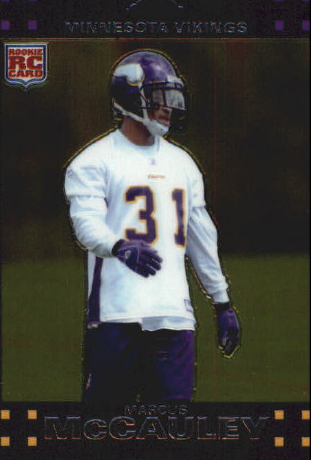 2007 Topps Chrome Football Rookie Card RC Singles - You Choose - Picture 137 of 154