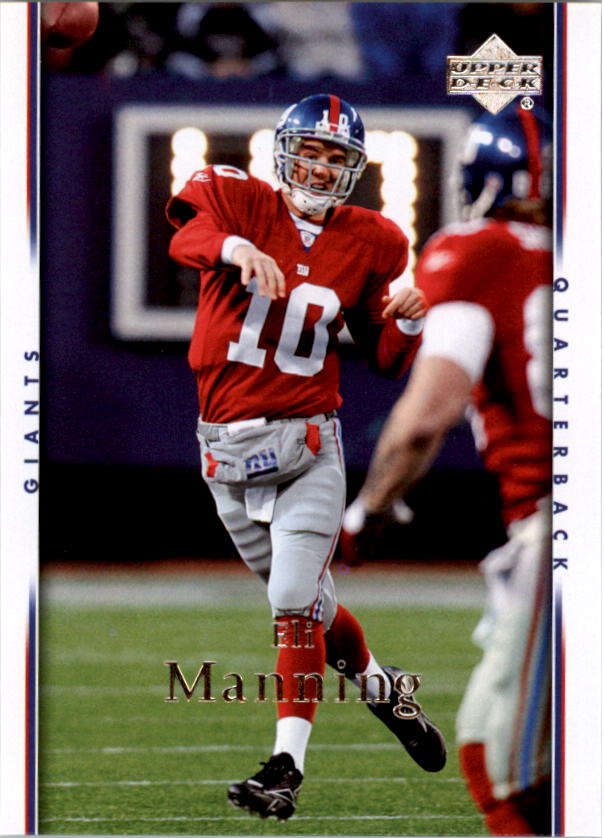 2005 PLAYOFF PRESTIGE ELI MANNING NEW YORK GIANTS #88