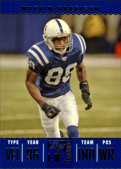 2007 Topps TX Exclusive #70 Marvin Harrison
