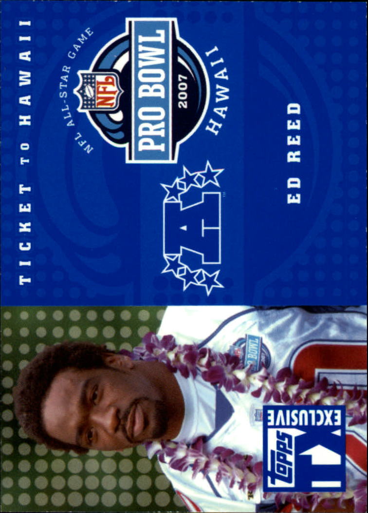 2007 Topps TX Exclusive Ticket to Hawaii #ER Ed Reed
