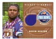 2007 Topps TX Exclusive Ticket to Hawaii Jersey #DH Devin Hester
