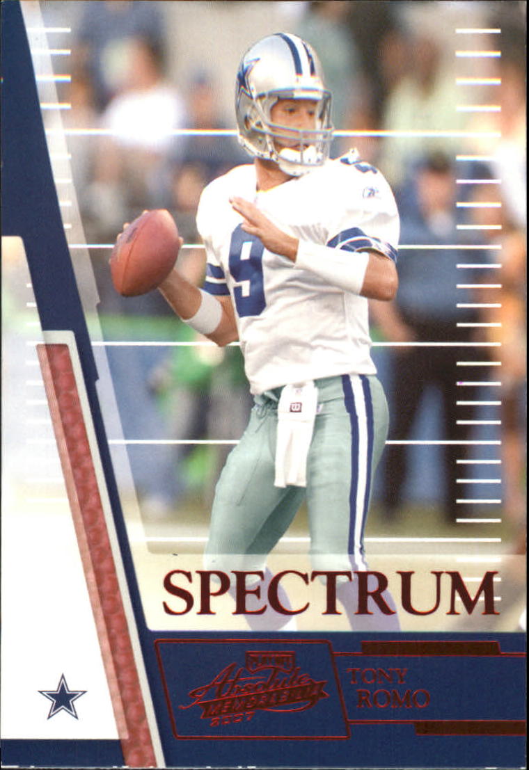2007 Absolute Memorabilia Spectrum Red Retail #1 Tony Romo