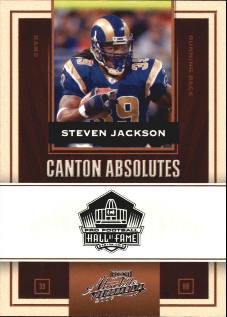 2007 Absolute Memorabilia Canton Absolutes #24 Steven Jackson