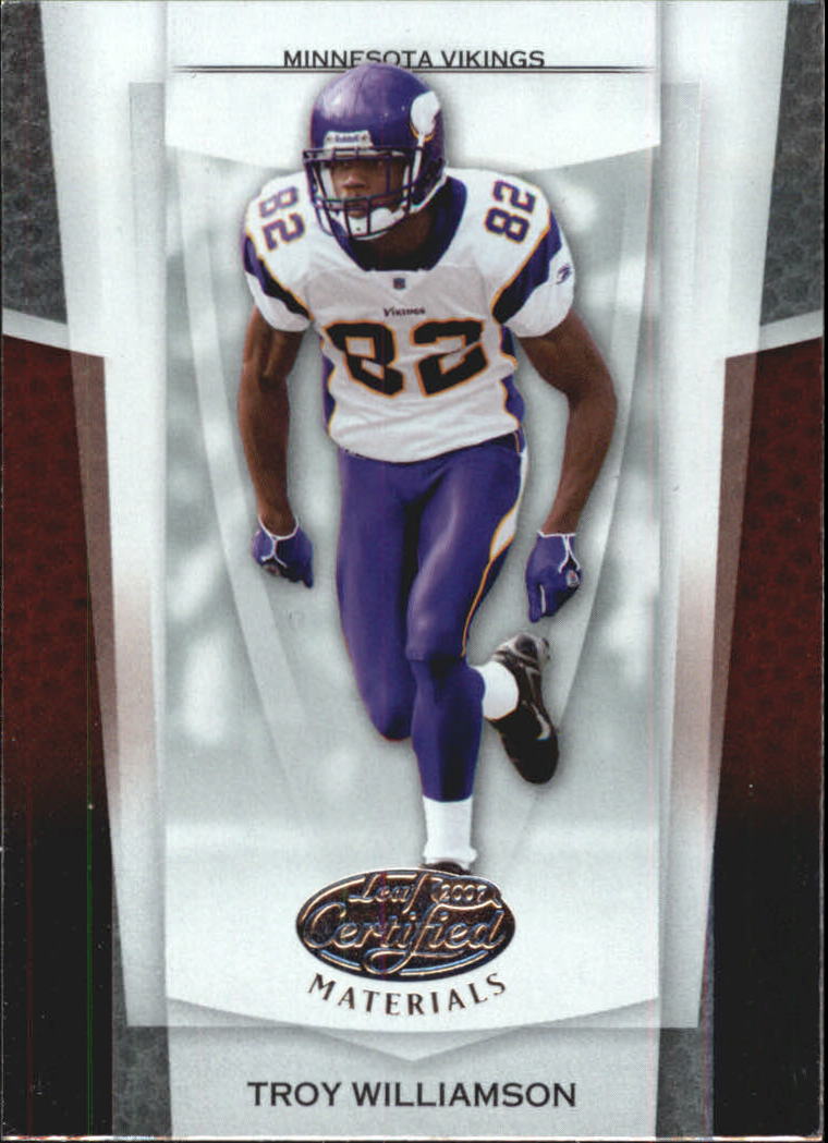 2007 Leaf Certified Materials #36 Troy Williamson