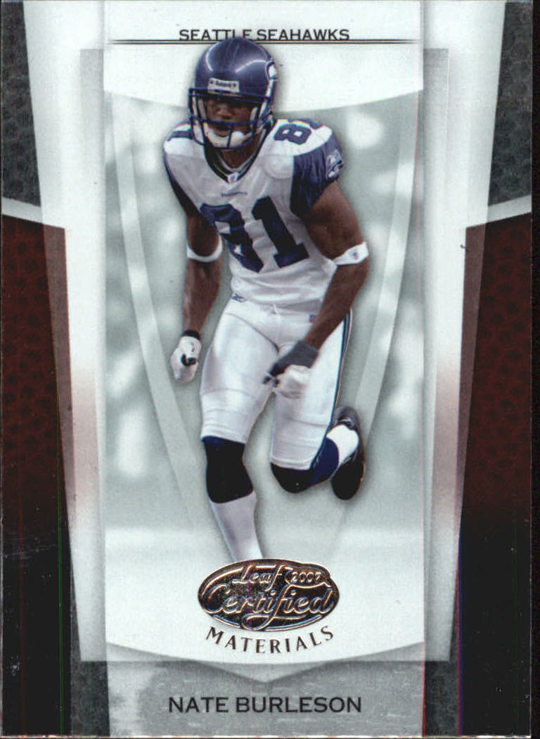 2007 Leaf Certified Materials #73 Nate Burleson