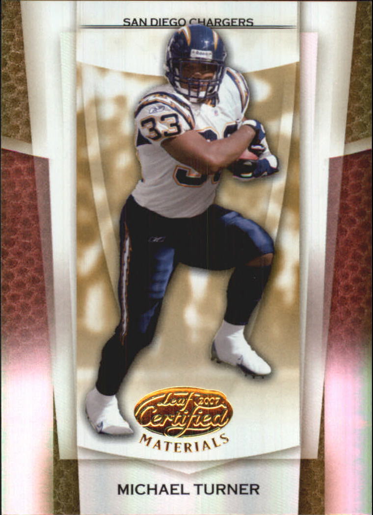 2007 Leaf Certified Materials Mirror Gold #148 Michael Turner