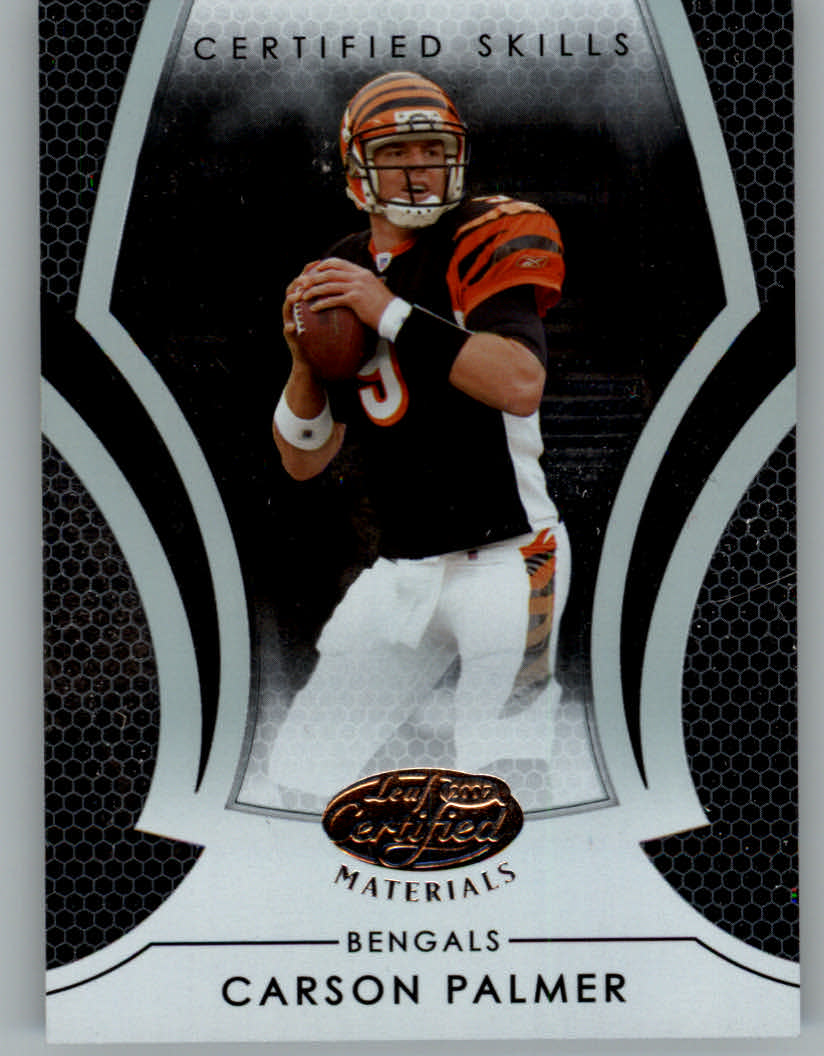2007 Leaf Certified Materials Certified Skills #1 Carson Palmer