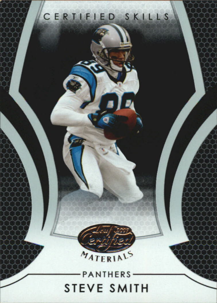 2007 Leaf Certified Materials Certified Skills #18 Steve Smith