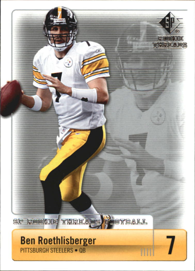 2007 SP Rookie Threads #77 Ben Roethlisberger