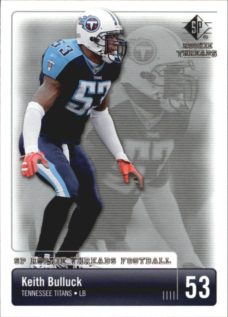 2007 SP Rookie Threads (Upper Deck) Football Cards - Picture 26 of 29