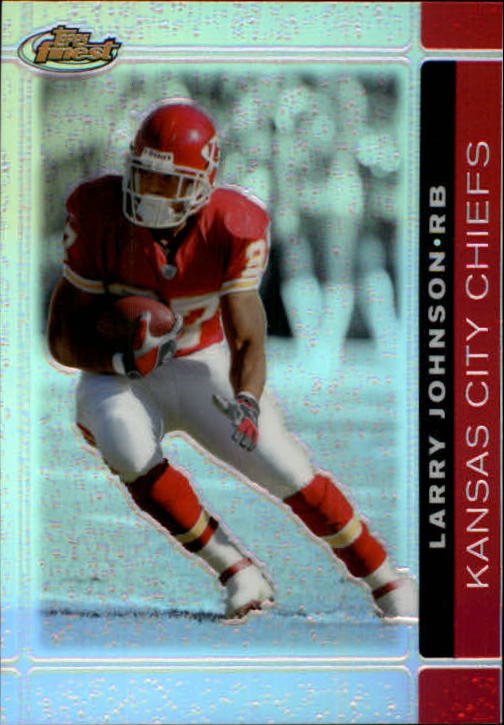 2007 Finest Refractors #22 Larry Johnson