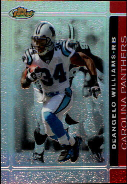 2007 Finest Refractors #49 DeAngelo Williams