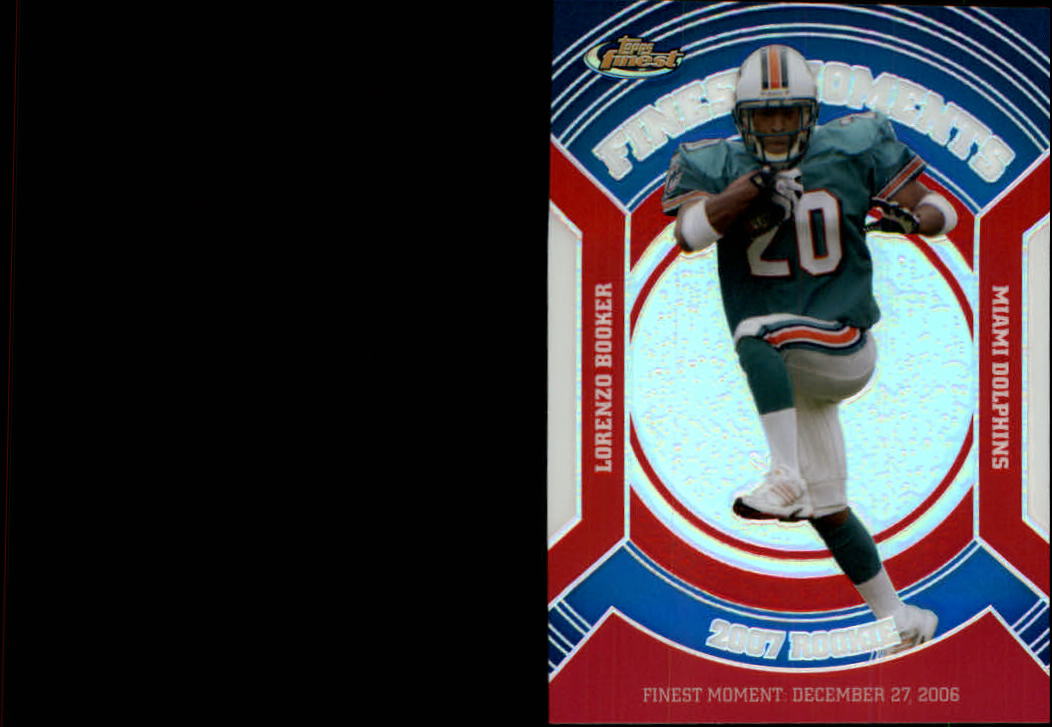 2007 Finest Moments Refractors #LB Lorenzo Booker