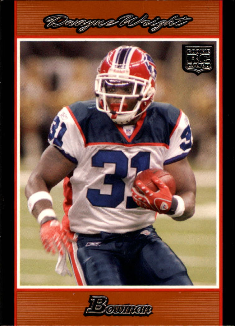 2007 Bowman Orange #134 Dwayne Wright
