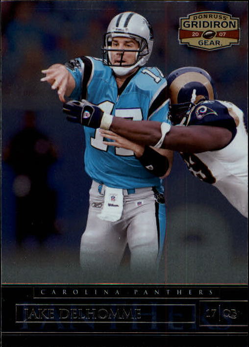 B5045- 2007 Donruss Gridiron Gear FB 1-100 +Inserts -You Pick- 15+ FREE US SHIP - Picture 56 of 237