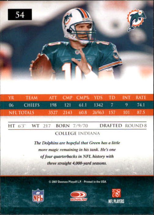 B5045- 2007 Donruss Gridiron Gear FB 1-100 +Inserts -You Pick- 15+ FREE US SHIP - Picture 109 of 237