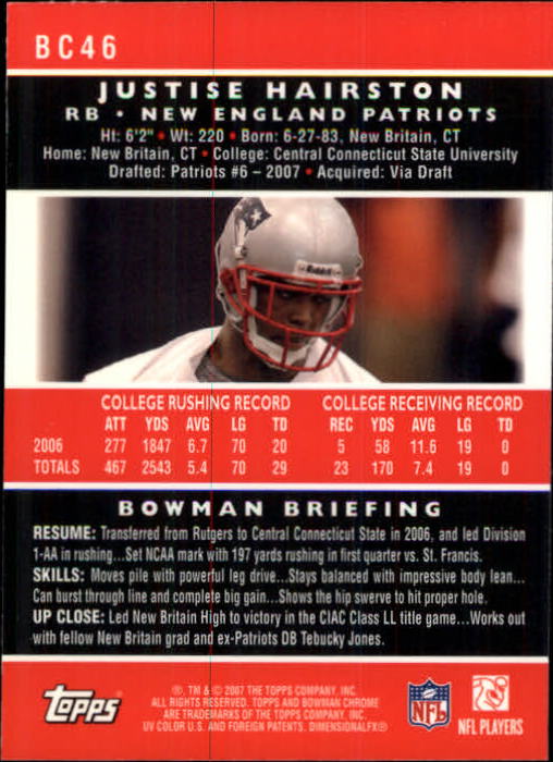 A1132- 2007 Bowman Chrome Fb Karten 1-220 + Einsätze -du Pick- 15 + Gratis US - Bild 89 von 443