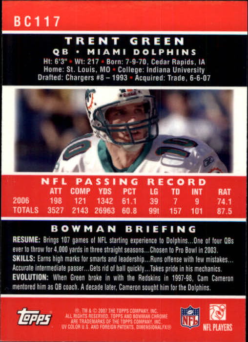 A1132- 2007 Bowman Chrome Fb Karten 1-220 + Einsätze -du Pick- 15 + Gratis US - Bild 215 von 443