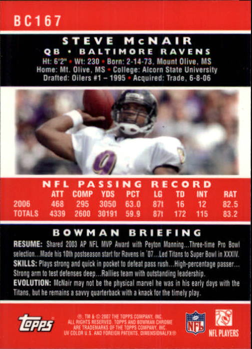A1132- 2007 Bowman Chrome Fb Karten 1-220 + Einsätze -du Pick- 15 + Gratis US - Bild 311 von 443