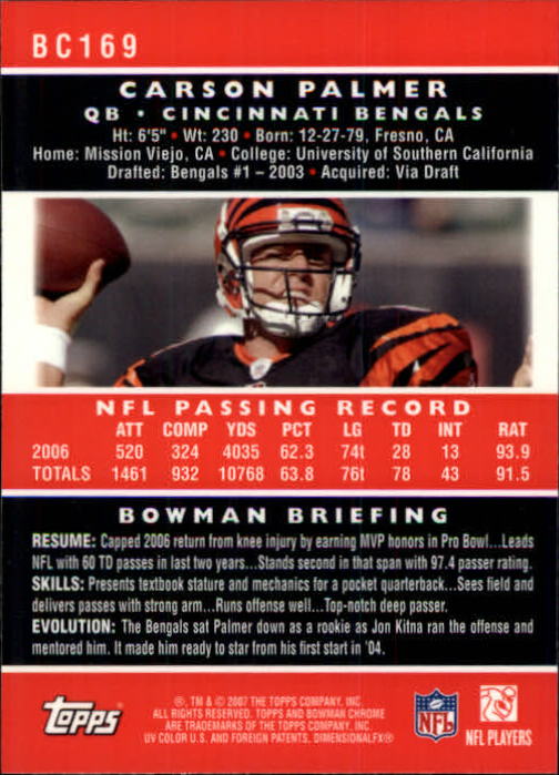 A1132- 2007 Bowman Chrome Fb Karten 1-220 + Einsätze -du Pick- 15 + Gratis US - Bild 315 von 443