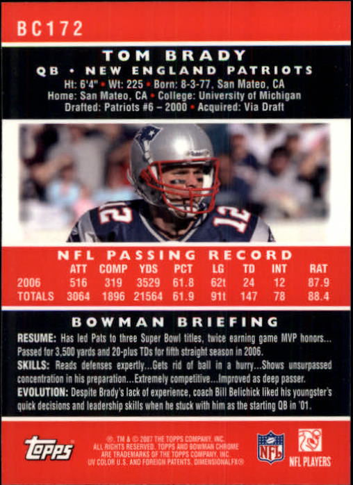A1132- 2007 Bowman Chrome Fb Karten 1-220 + Einsätze -du Pick- 15 + Gratis US - Bild 321 von 443