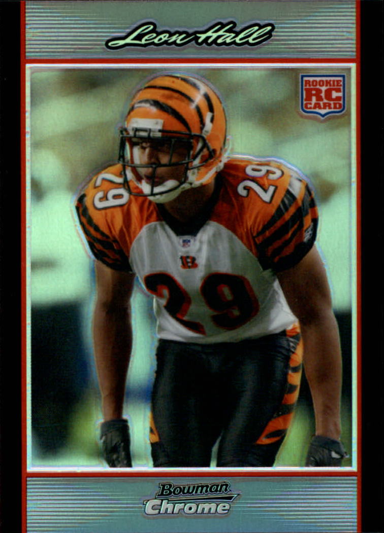 2007 Bowman Chrome Refractors #BC109 Leon Hall