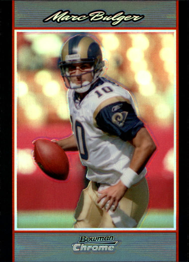 2007 Bowman Chrome Refractors #BC122 Marc Bulger