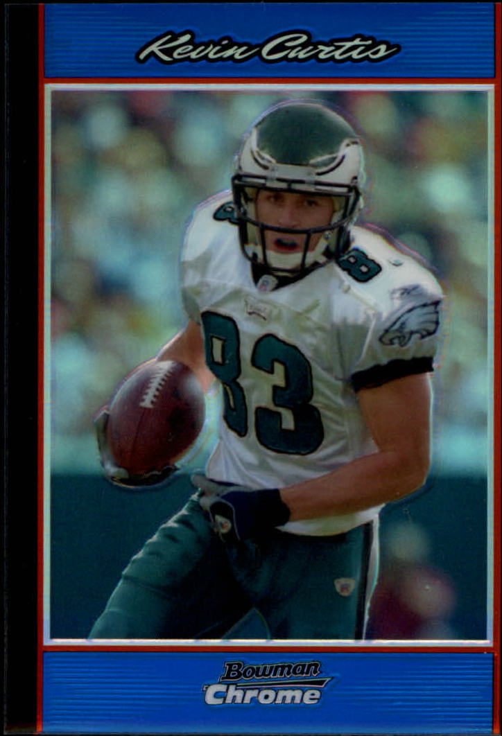 2007 Bowman Chrome Blue Refractors #160 Santana Moss