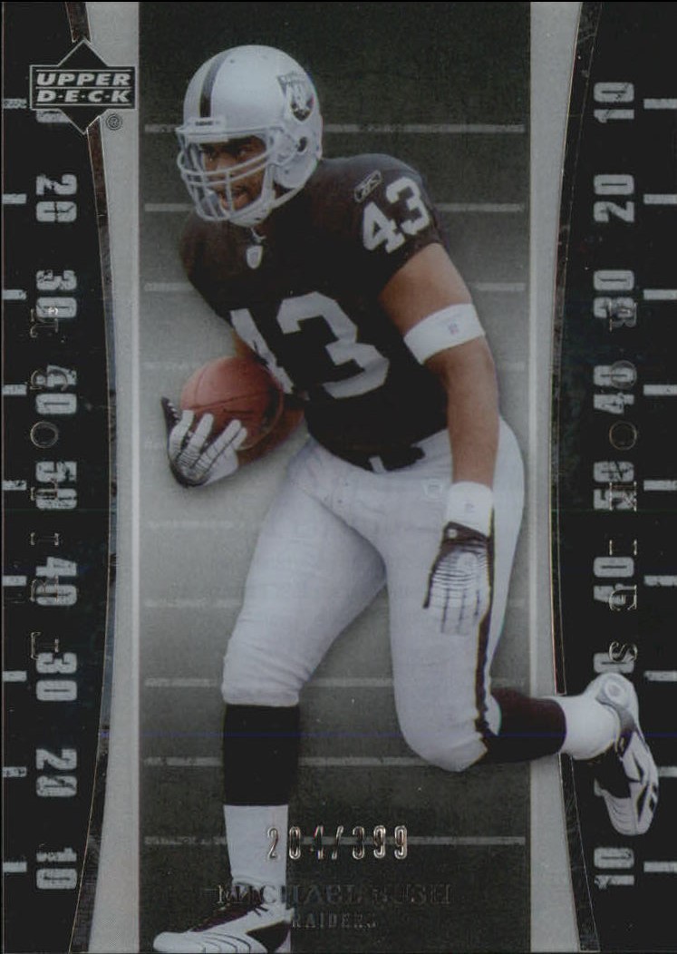 2007 Upper Deck Trilogy #166 Michael Bush RC