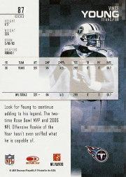 2007 Leaf Rookies and Stars #87 Vince Young back image