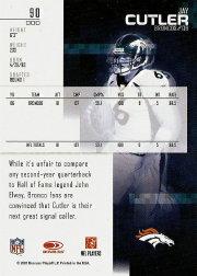 2007 Leaf Rookies and Stars #90 Jay Cutler back image