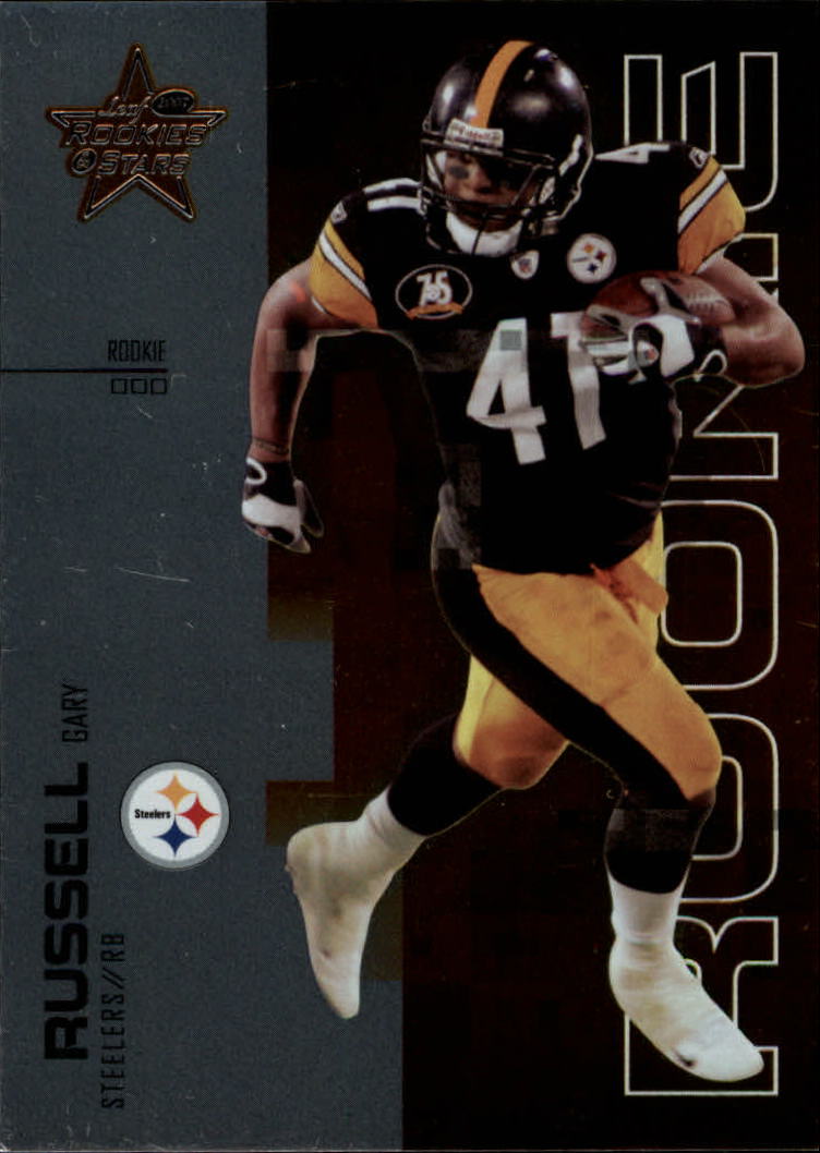 2007 Leaf Rookies and Stars Silver #144 Gary Russell