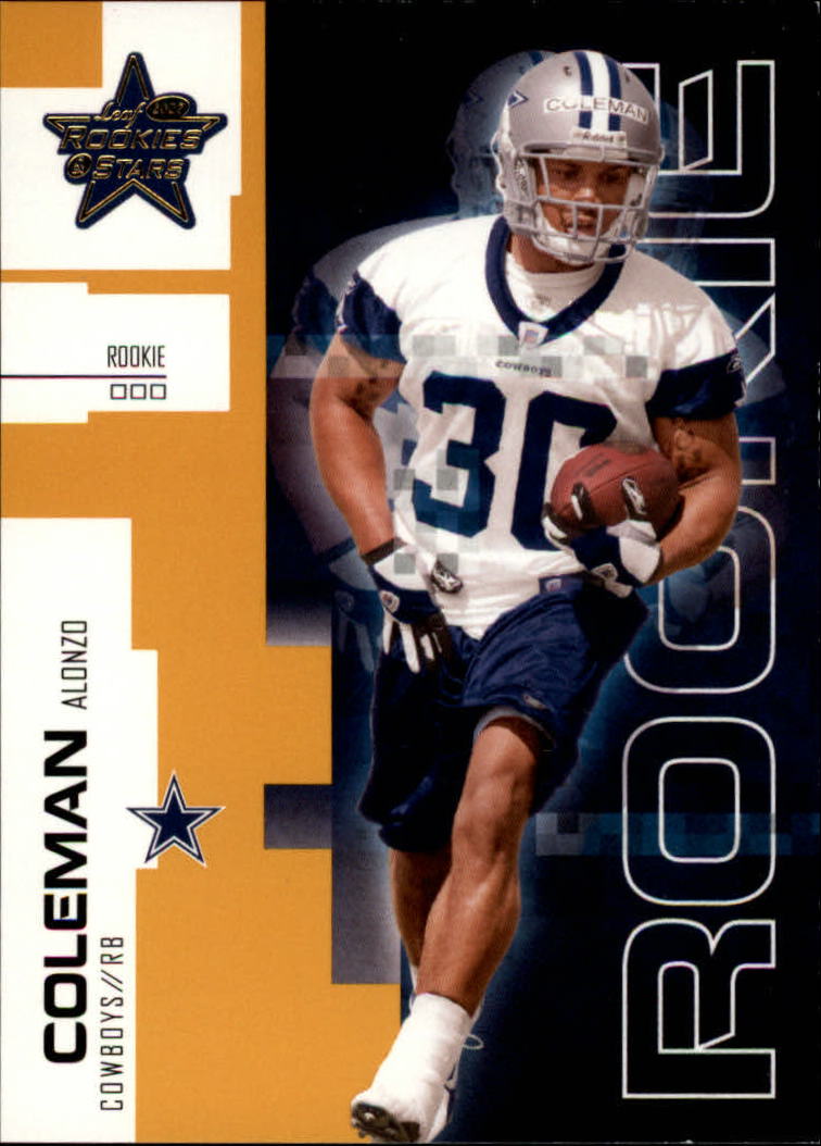 2007 Leaf Rookies and Stars Gold Retail #121 Alonzo Coleman