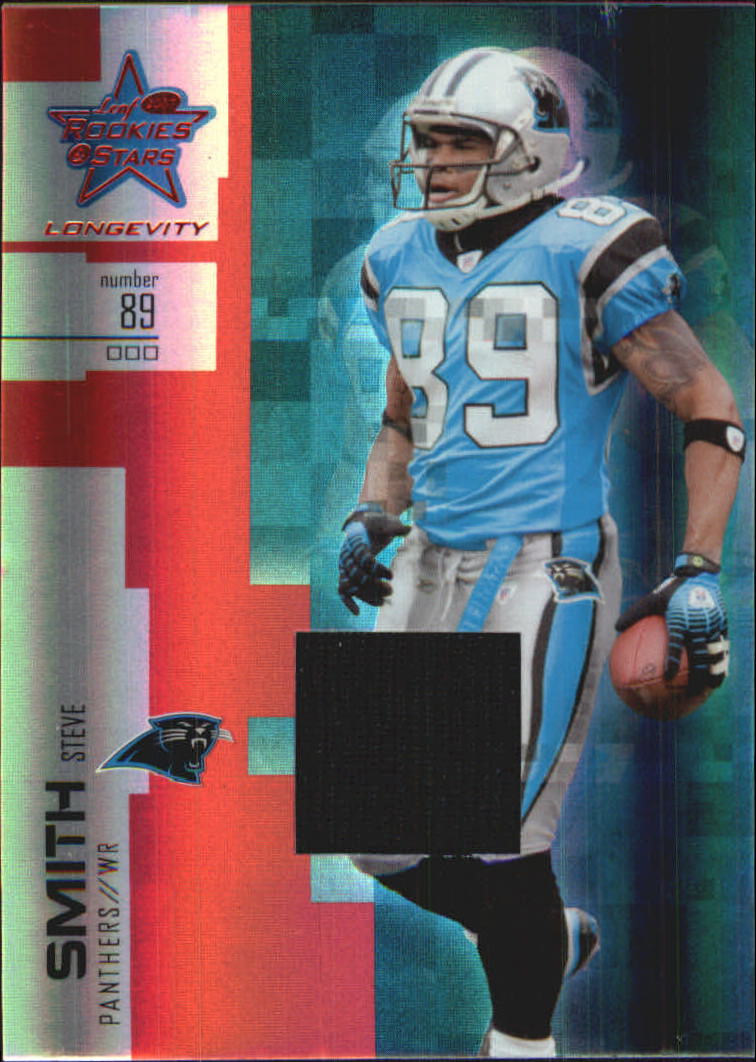 2007 Leaf Rookies and Stars Longevity Materials Ruby #31 Steve Smith