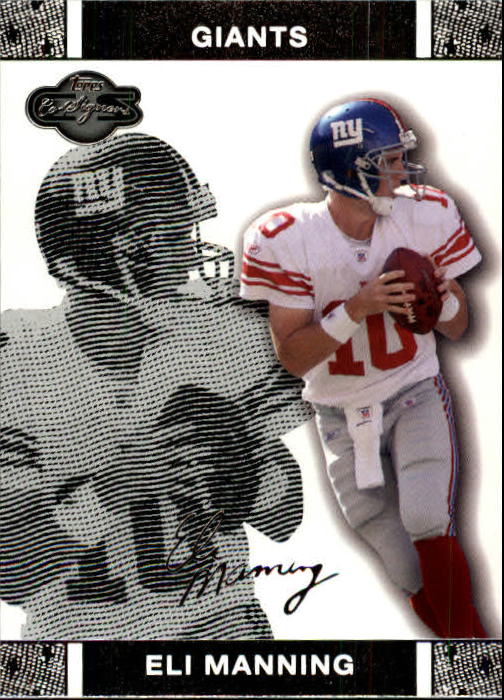 ELI MANNING 2005 UPPER DECK SP AUTHENTIC FOOTBALL CARD #56 NEW YORK GIANTS  NFL